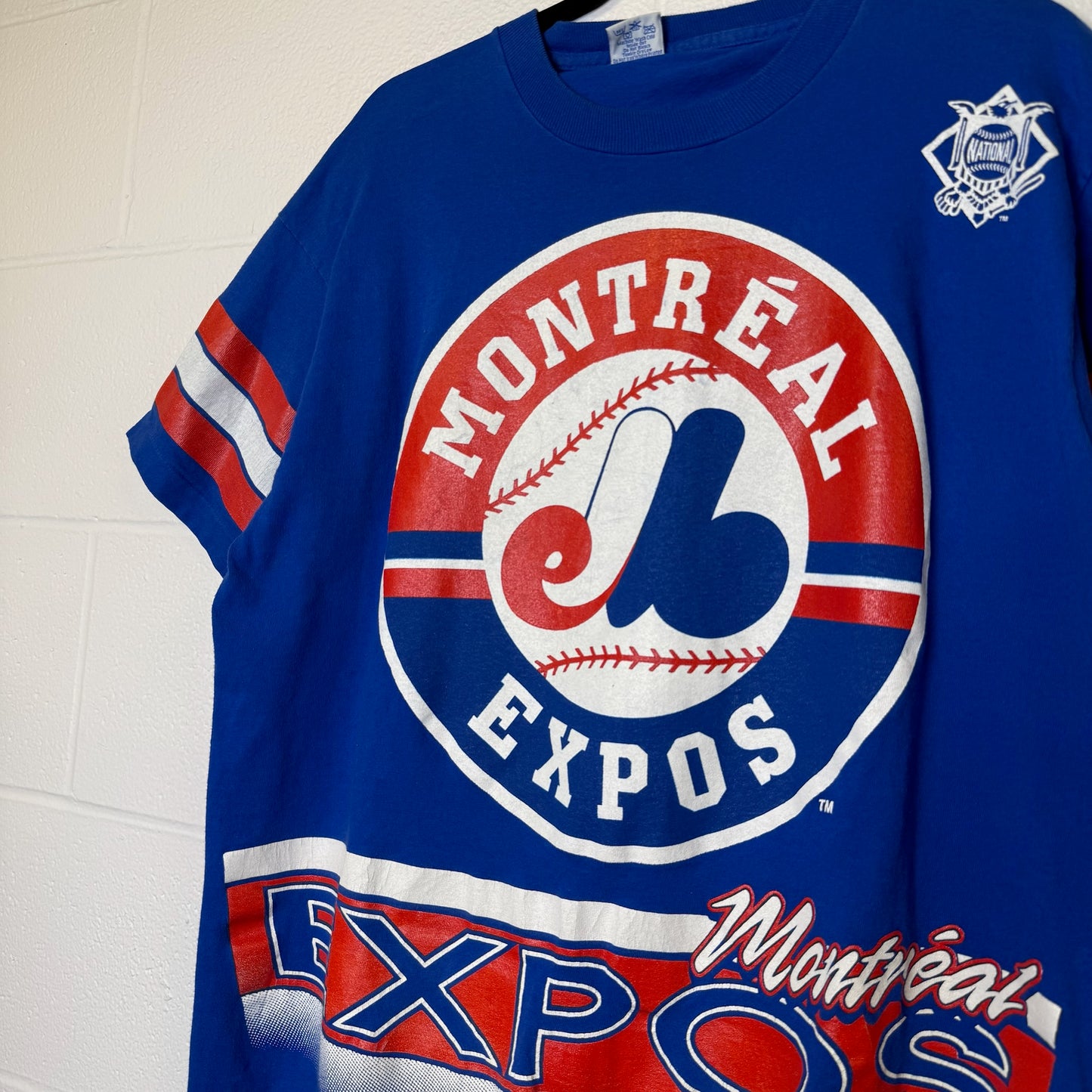 90s Montreal Expos MLB Salem T-Shirt Sz L (B2873)