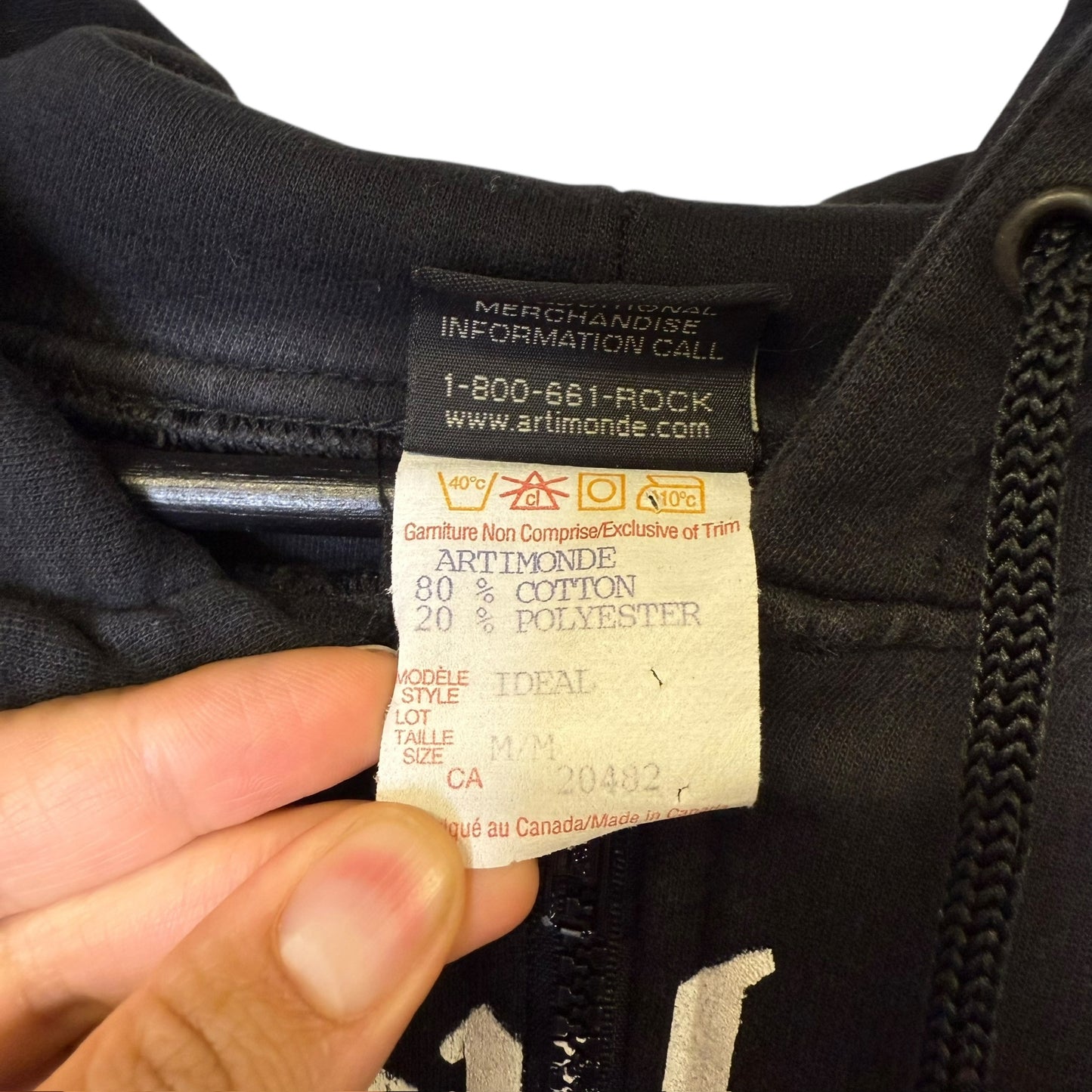 2005 Motorhead Hoodie Sz M