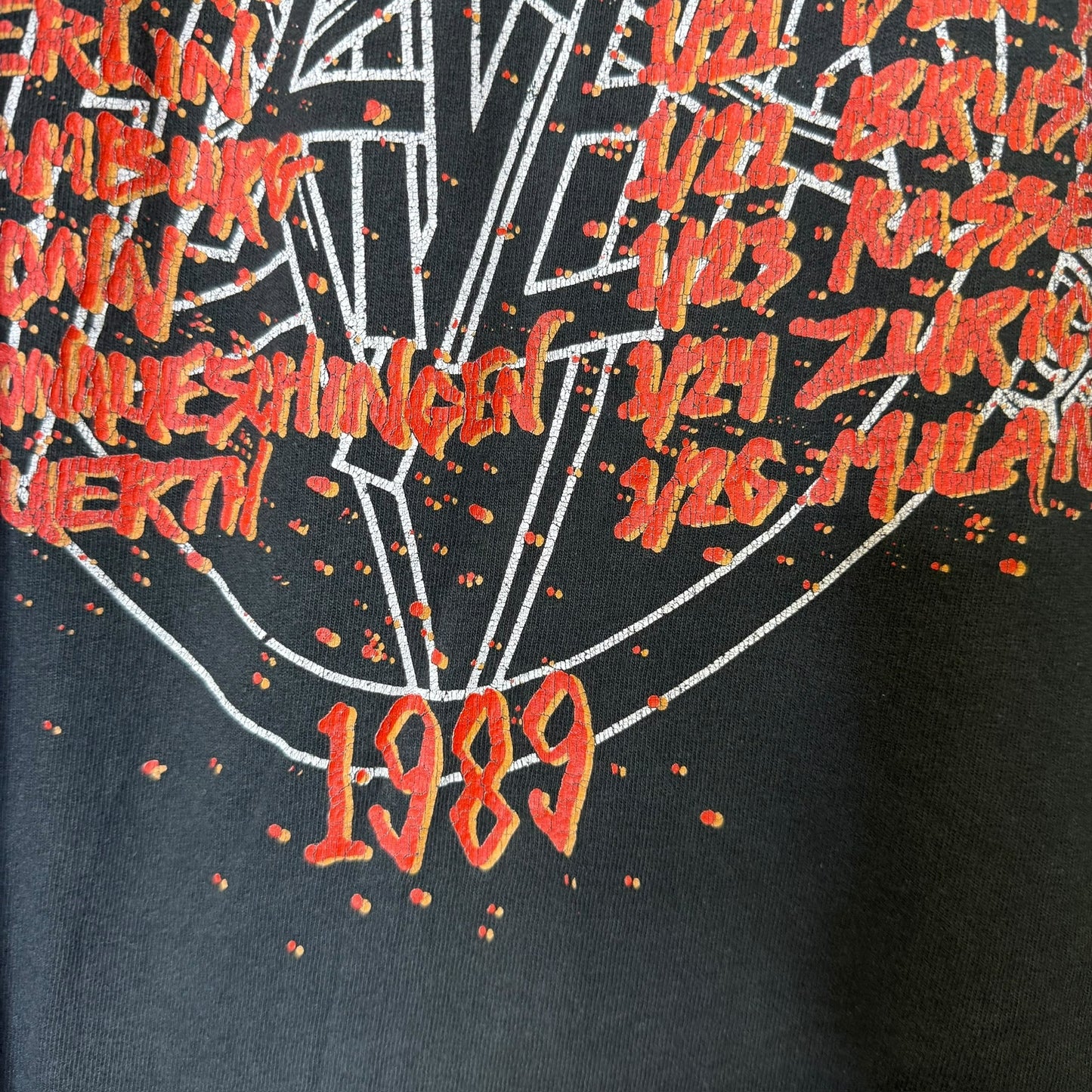 1989 Slayer Root of All Evil Backstage Pass T-Shirt