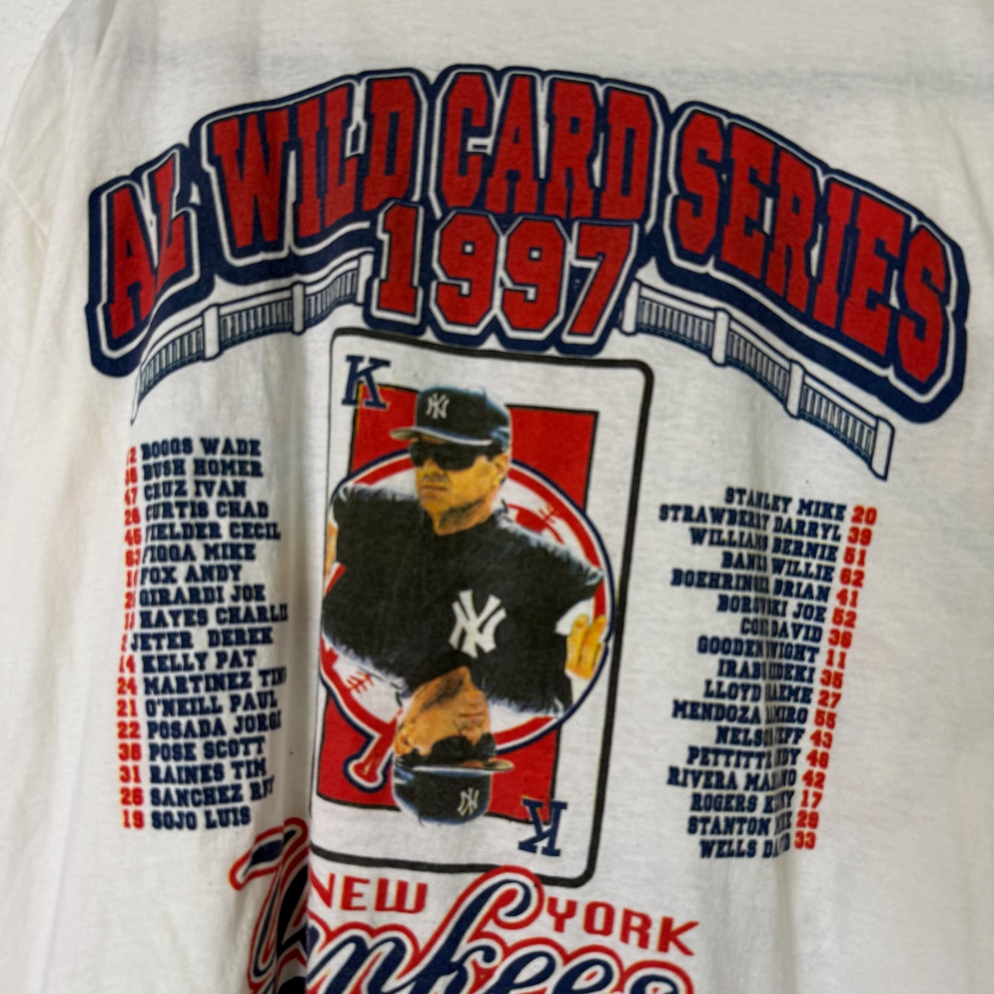 1997 New York Yankees MLB T-shirt Sz 3XL (B1614)