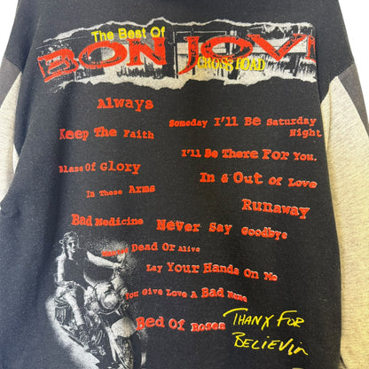 90's Bon Jovi Euro Hoodie Sz XL