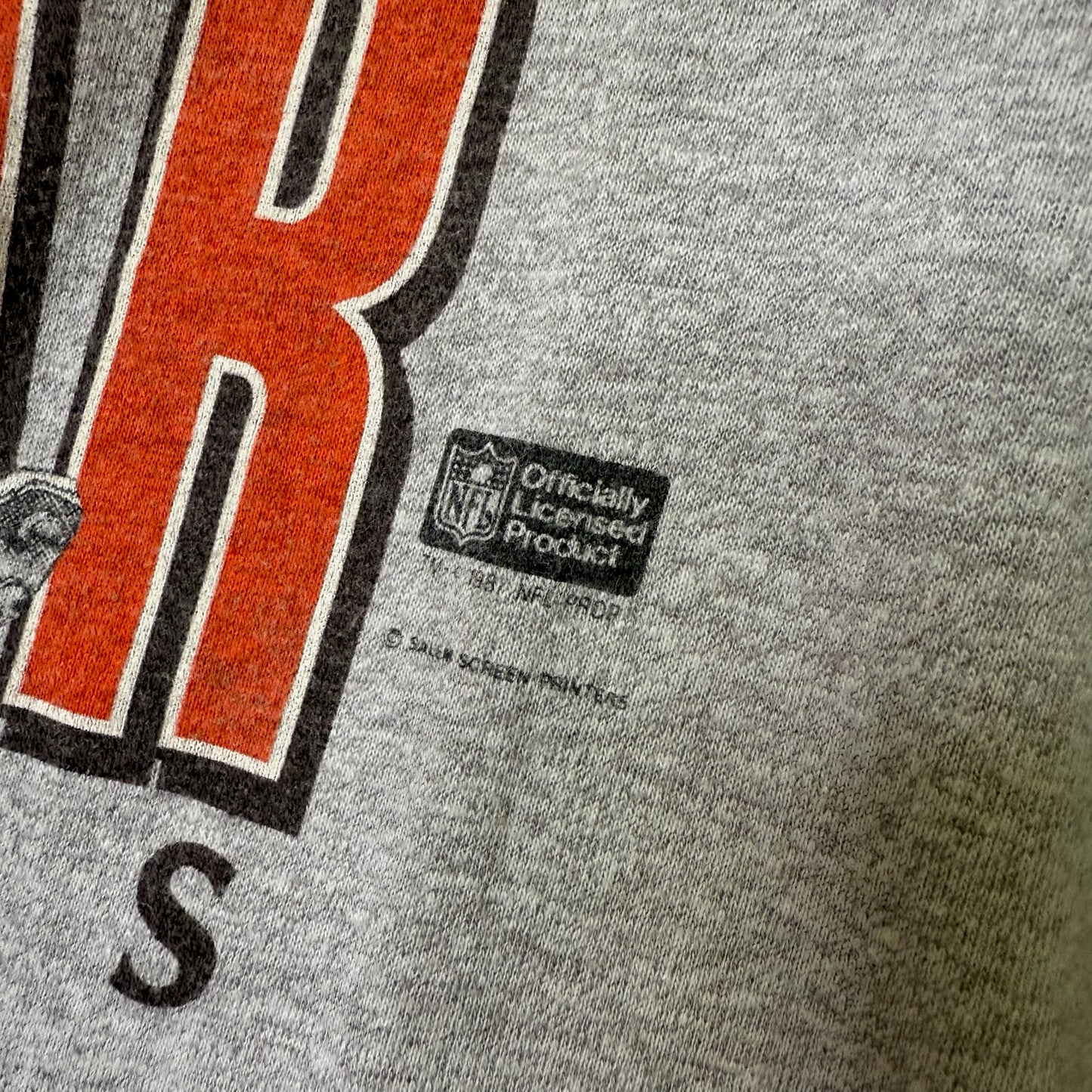 1987 Bernie Kosar Cleveland Browns NFL Salem T-shirt Sz XL (B1662)