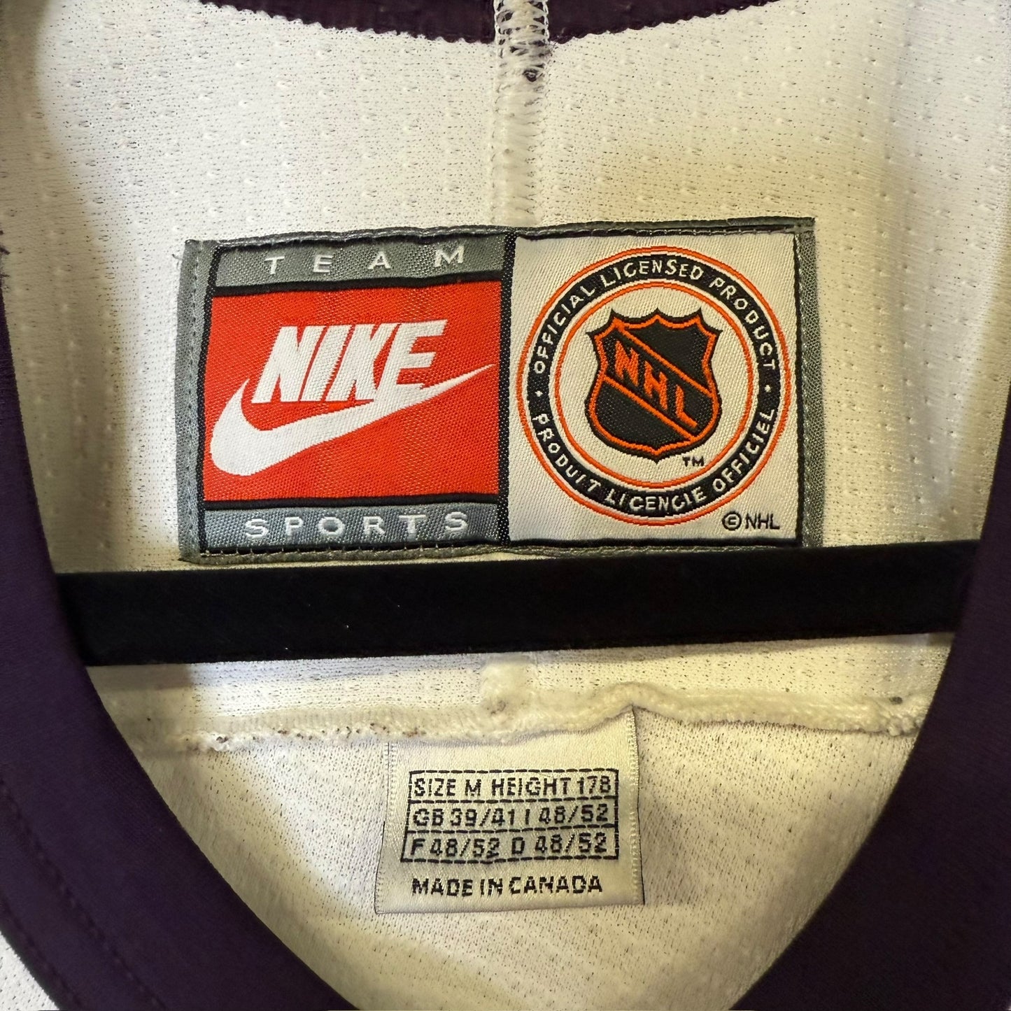 90s Mighty Ducks Nike NHL Jersey Sz M