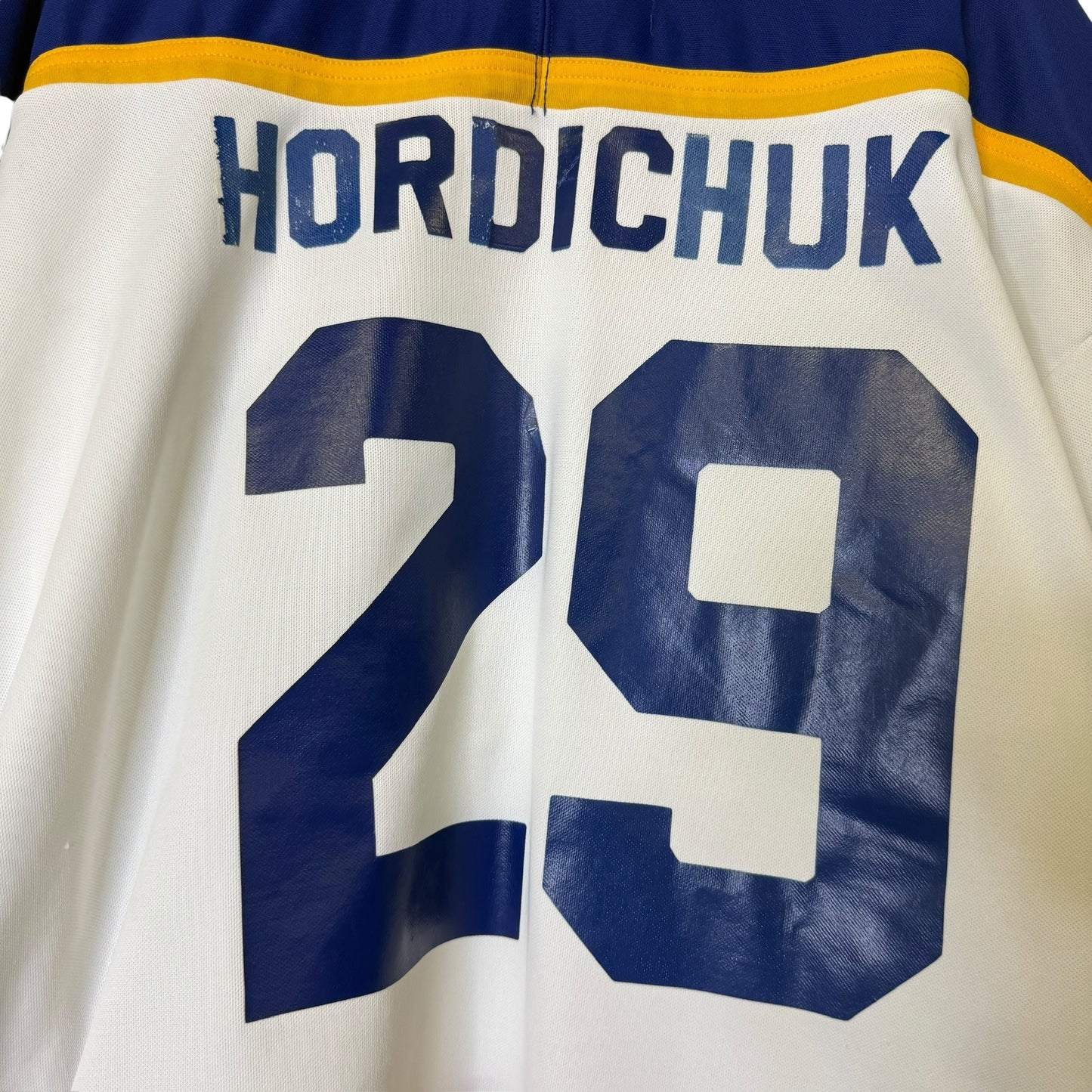 2000s Saskatoon Blades Darcy Hordichuk Hockey Jersey