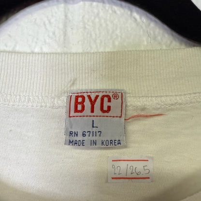 1991 Michael Jordan NBA MVP T-shirt Sz L (B692)