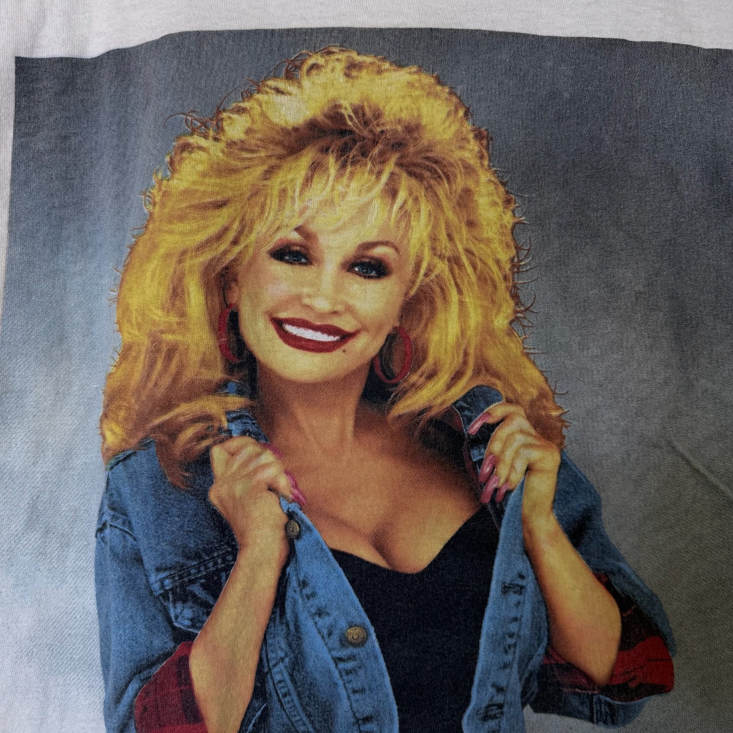 1993 Dolly Parton T-Shirt Sz L (B402)