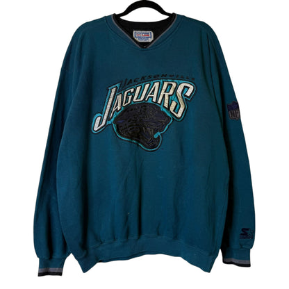 90's Jacksonville Jaguars Crewneck Sz L (B1934)
