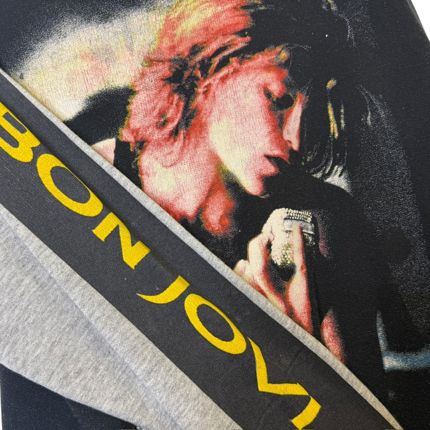 90's Bon Jovi Euro Hoodie Sz XL