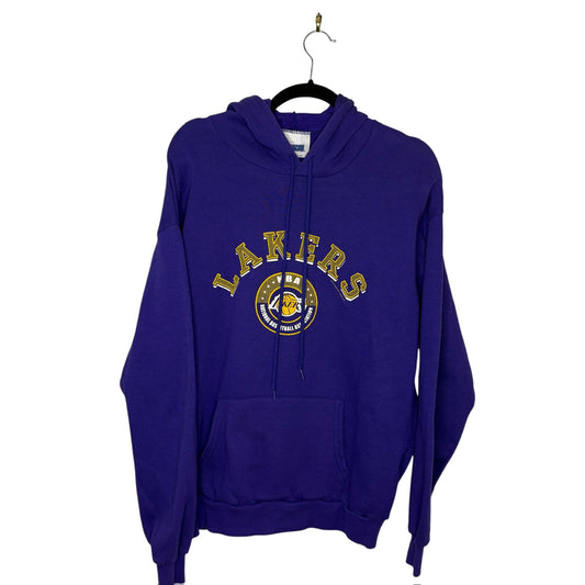 90s Los Angeles Lakers Hoodie Sz L (A3531)