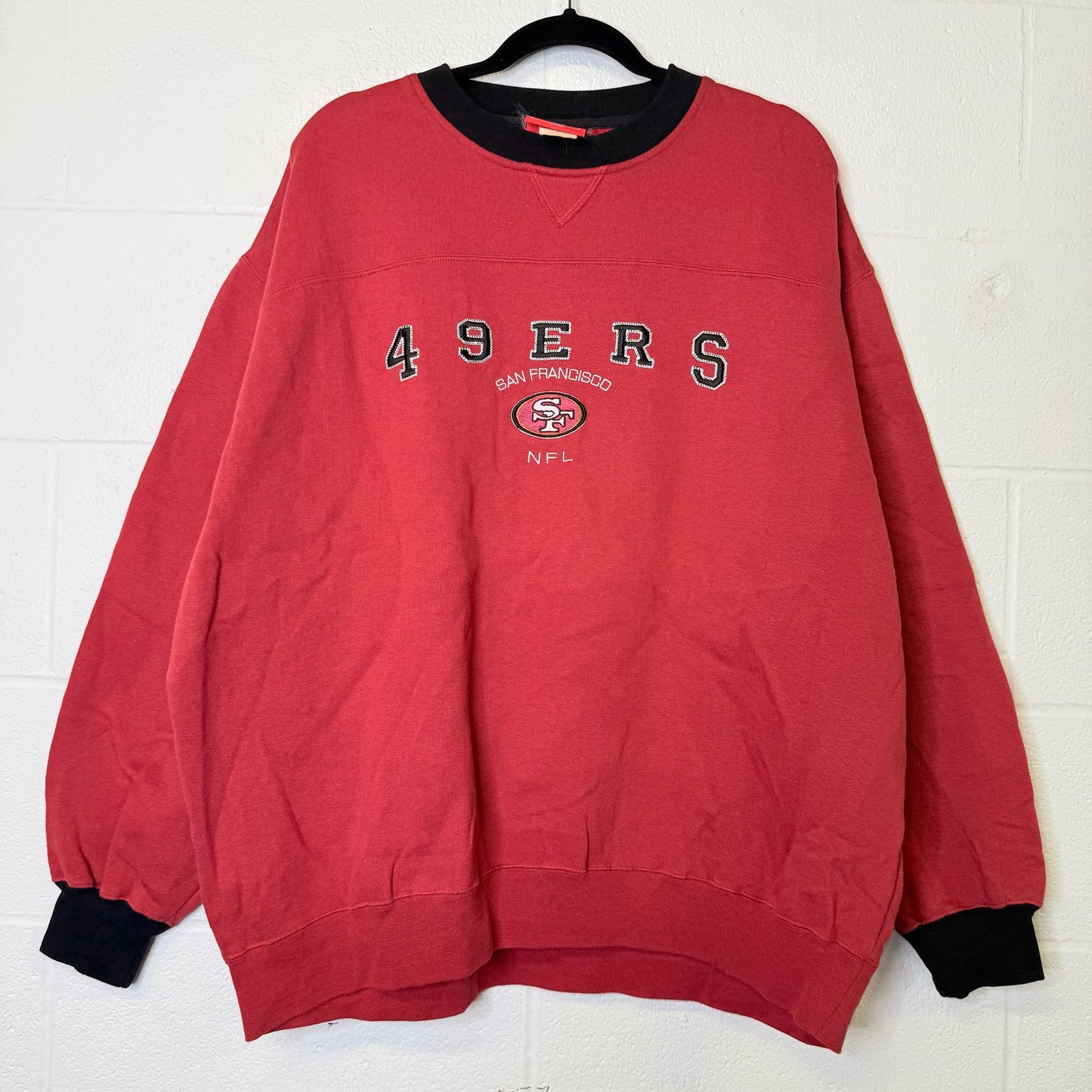 90s San Francisco 49ers NFL Crewneck Sz XL (B2320)