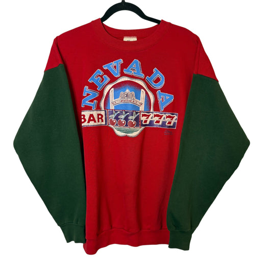 90s Reno Nevada Crewneck Sz L (A8007)