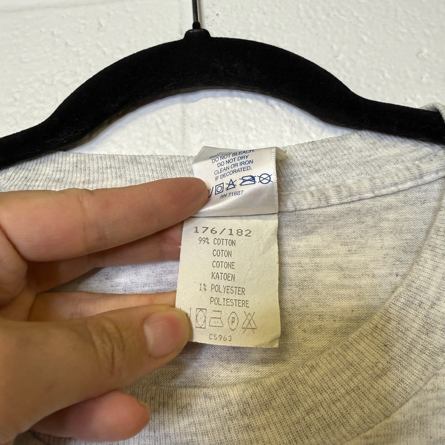 90's LA Kings Peanuts Snoopy NHL T-shirt Sz XL (B626)