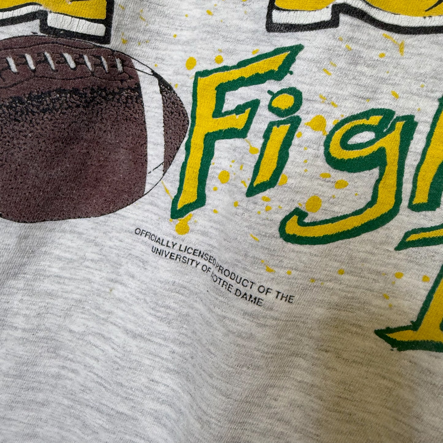 90's Notre Dame Fighting Irish NCAA T-Shirt Sz XL (B2165)