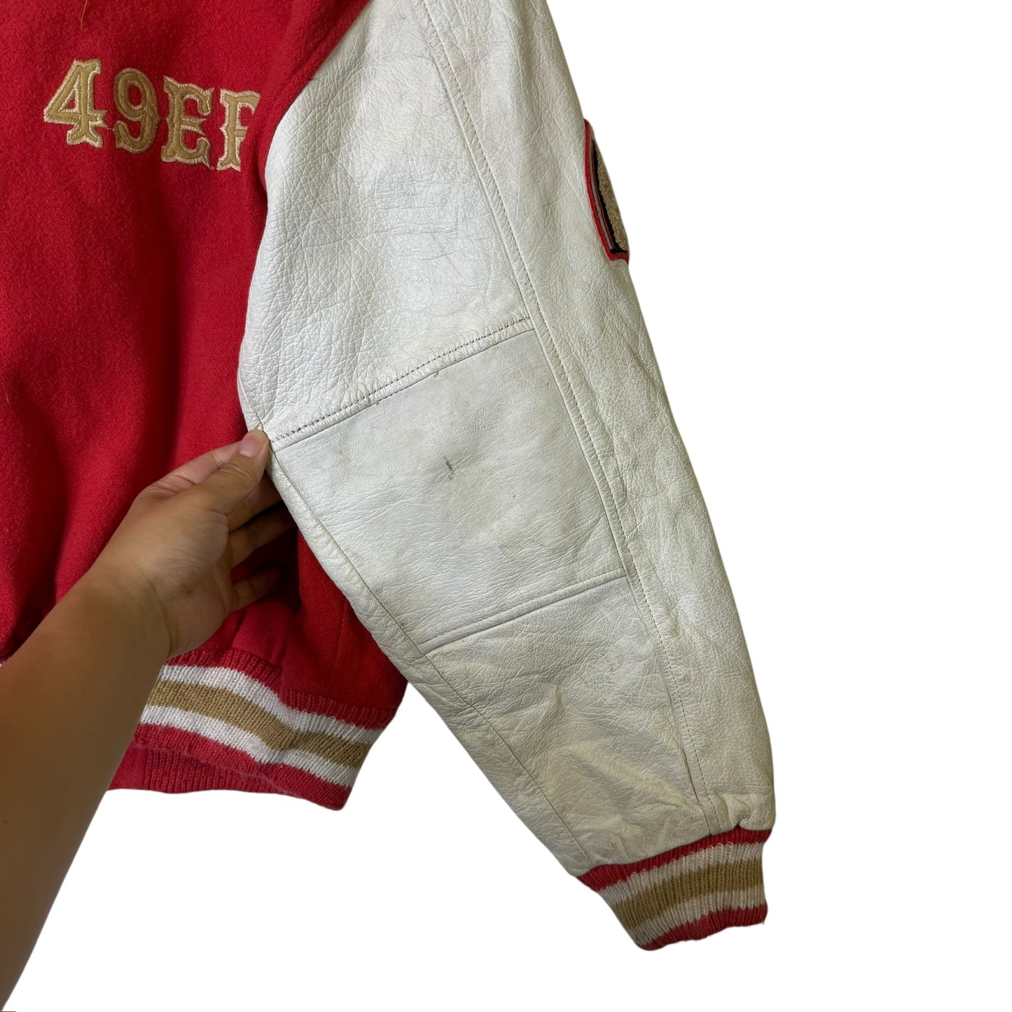 90s San Francisco 49ers NFL Letterman Jacket