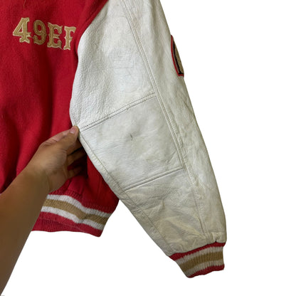 90s San Francisco 49ers NFL Letterman Jacket