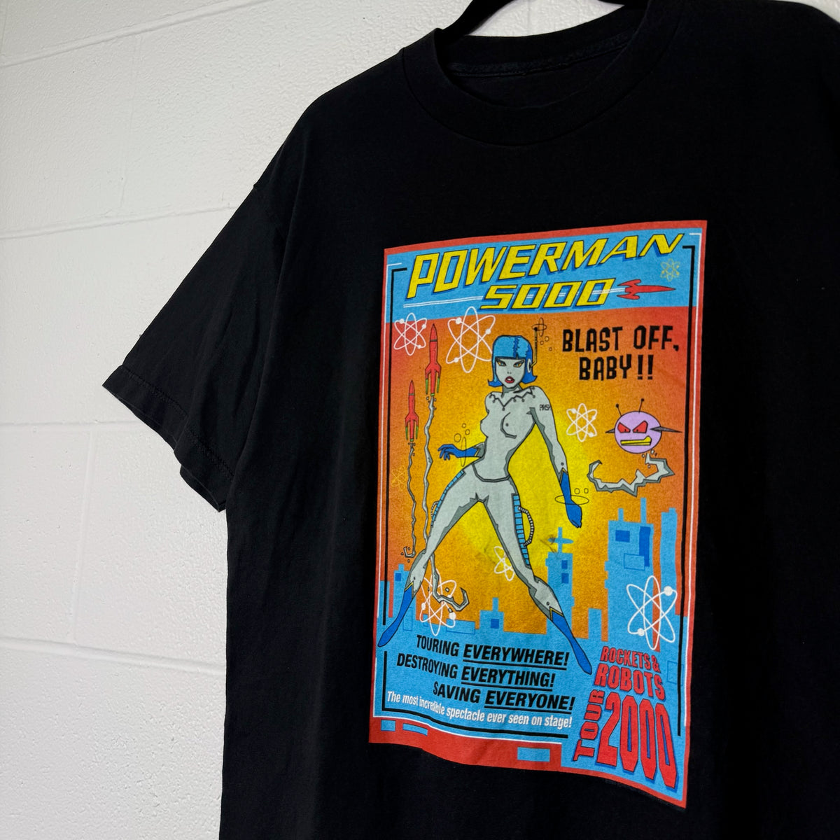 2000 Powerman 5000 Band T-Shirt Sz L