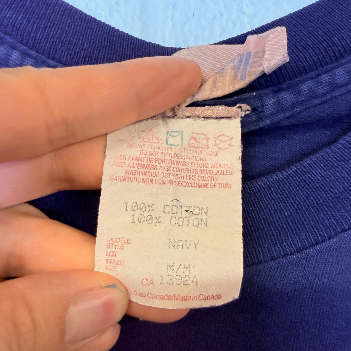 90s Winnipeg Jets NHL T-shirt Sz M (B2460)