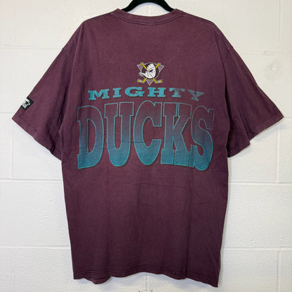 90's Mighty Ducks Starter NHL T-Shirt Sz XL (B2908)