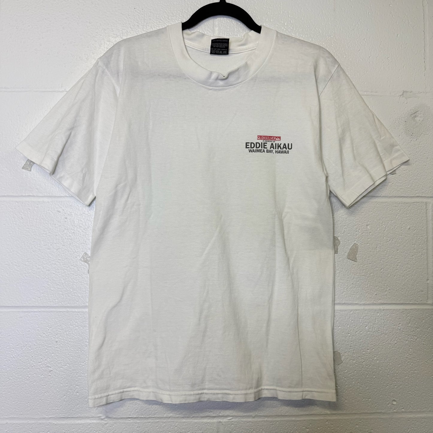 90s Quiksilver Eddie Aikau "The Eddie" Surf T-shirt Sz S (B2920)