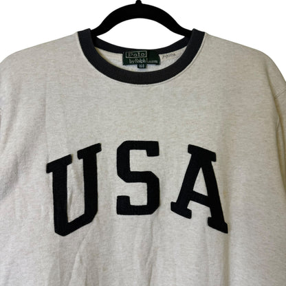 90's Polo Ralph Lauren USA Crewneck Sz S (B1938)
