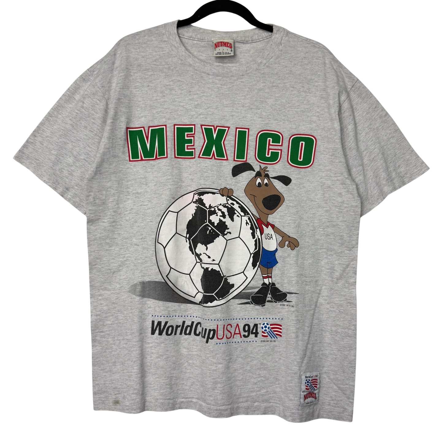 1994 World Cup Mexico Soccer T-Shirt Sz L