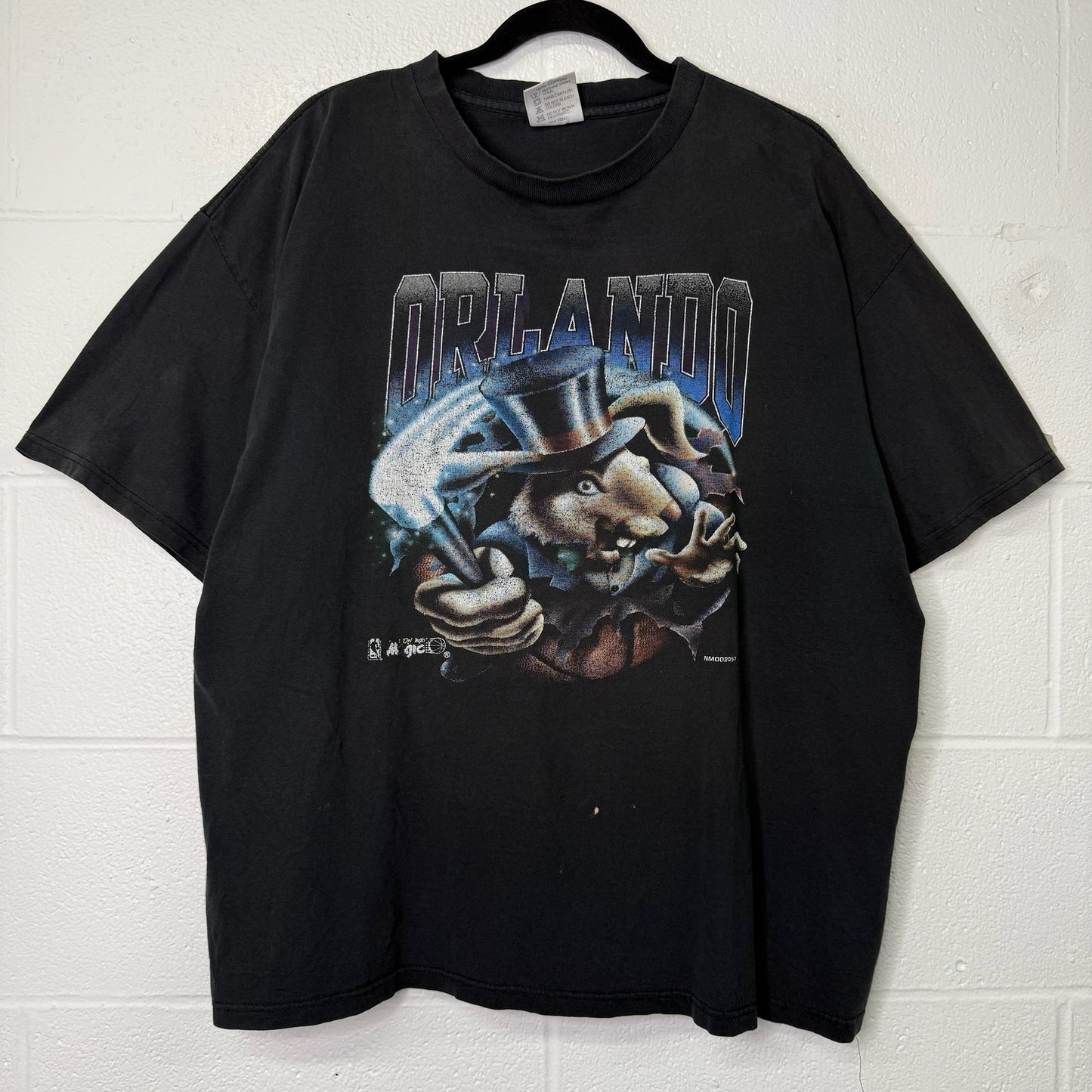 90s Orlando Magic Realistic Mascot NBA T-Shirt Sz XL
