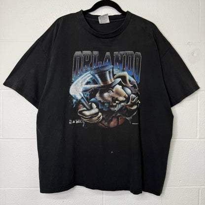 90s Orlando Magic Realistic Mascot NBA T-Shirt Sz XL