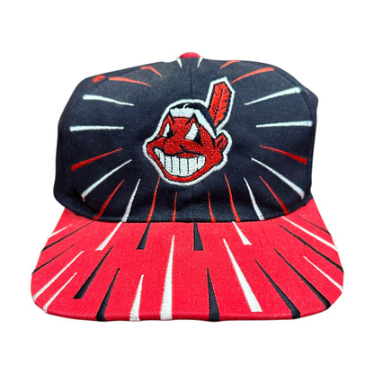 90's Cleveland Indians SnapBack Hat (A1857)