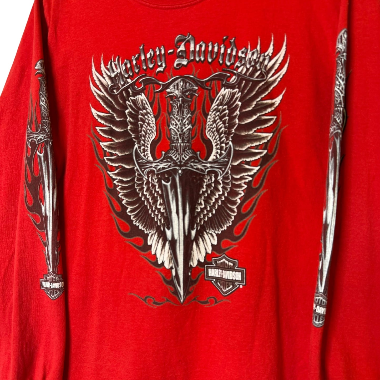 2004 Harley Davidson Kane's Calgary Long Sleeve Sz S (B039)