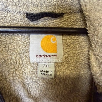 Carhartt Hooded Jacket Sz 2XL (B1958)