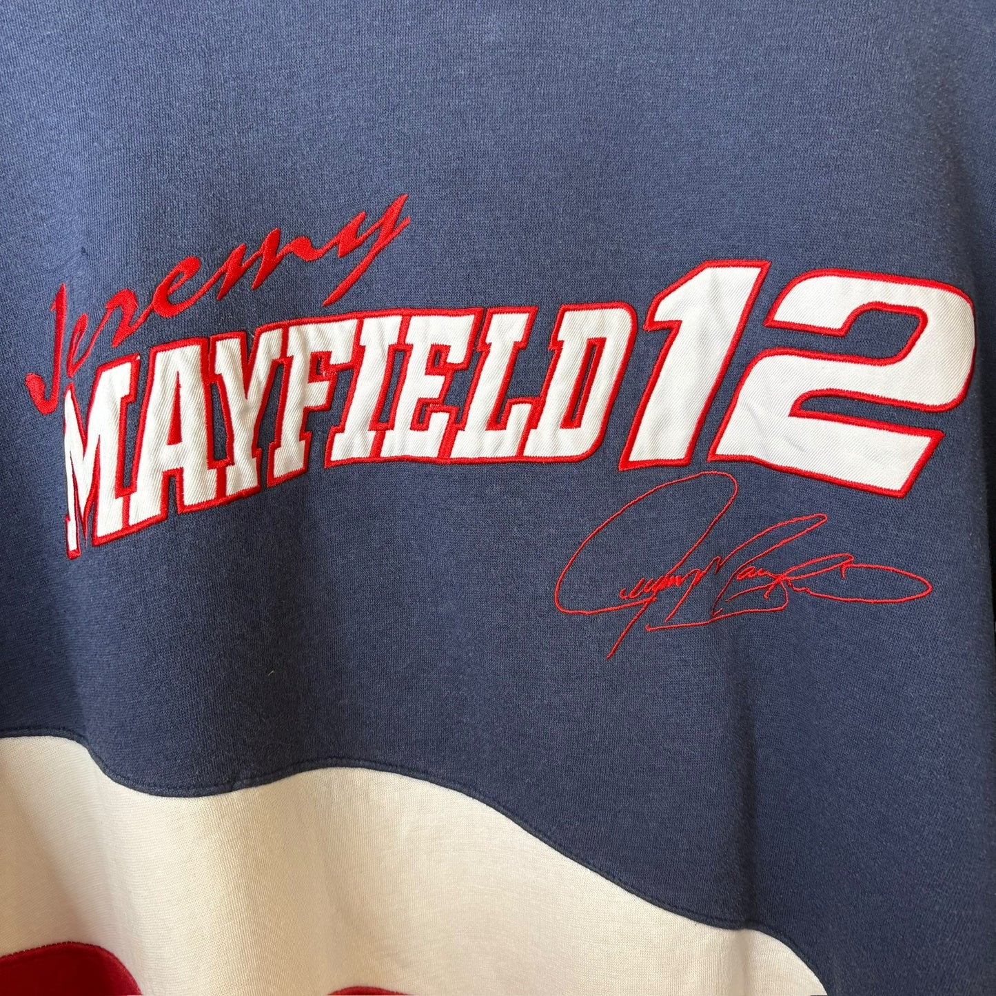 2000s Jeremy Mayfield NASCAR Crewneck Sz XL (A6628)