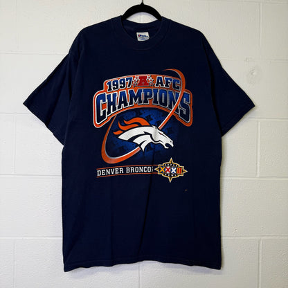 1997 Denver Broncos NFL T-shirt Sz L (B1638) NWT