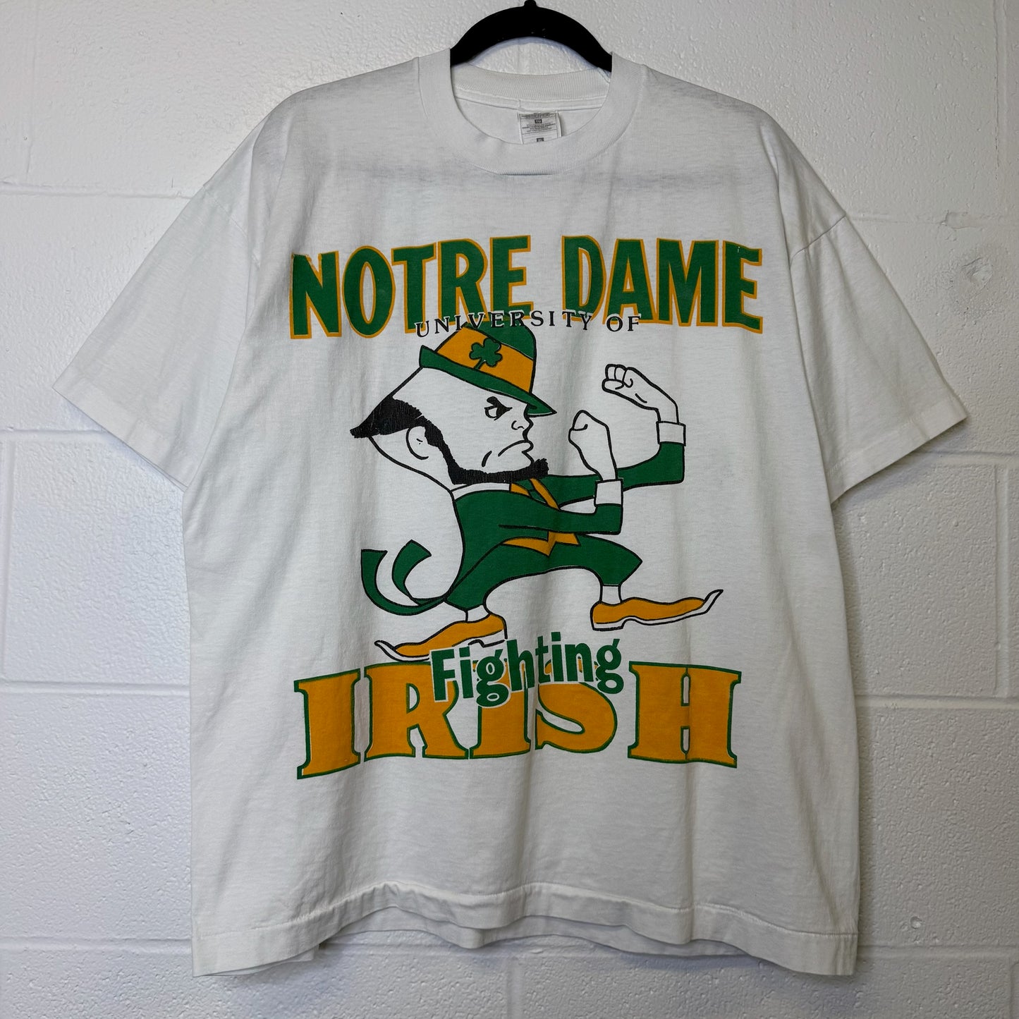 90's Notre Dame Fighting Irish NCAA T-Shirt Sz XL (B2162)