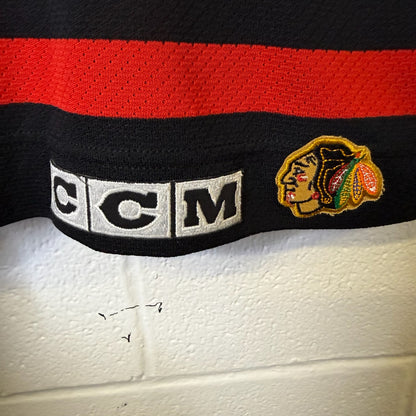 90s Chicago Blackhawks Hockey NHL Jersey CCM Sz M (B1983)
