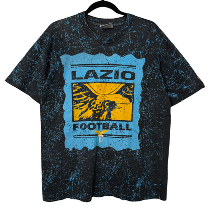 90s SS Lazio Soccer T-Shirt Sz L (B2792)