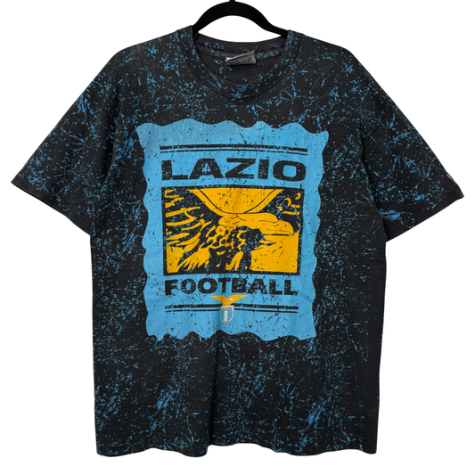 90s SS Lazio Soccer T-Shirt Sz L (B2792)
