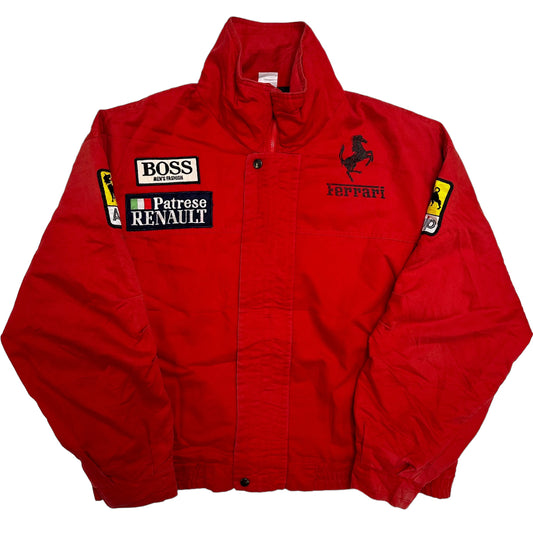 90’s Ferrari Racing Jacket Sz XL (A3295)