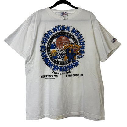 1996 Kentucky Wildcats NCAA T-Shirt Sz L (B2157)
