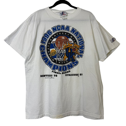 1996 Kentucky Wildcats NCAA T-Shirt Sz L (B2157)