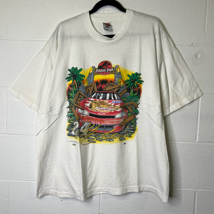 1997 Jurassic Park Jeff Gordon NASCAR T-shirt Men’s XXL (B2440)