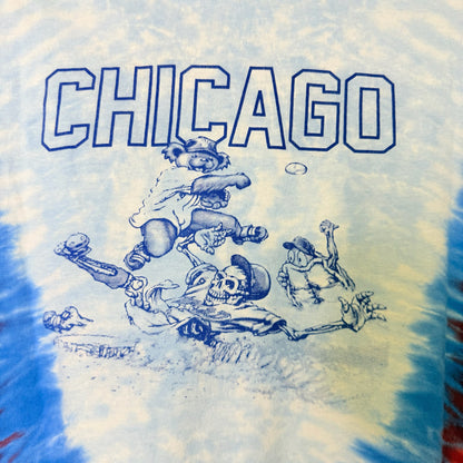 90’s Chicago Cubs MLB Tye Dye T-Shirt (B2365)
