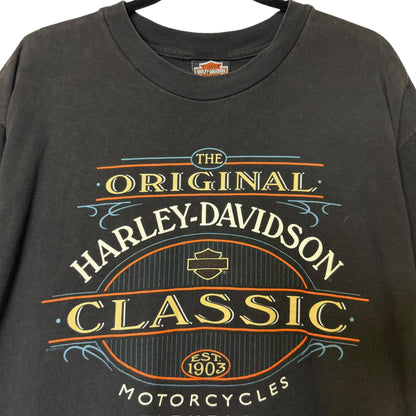1997 Harley Davidson Capitol Lansing T-shirt Sz L (B600)