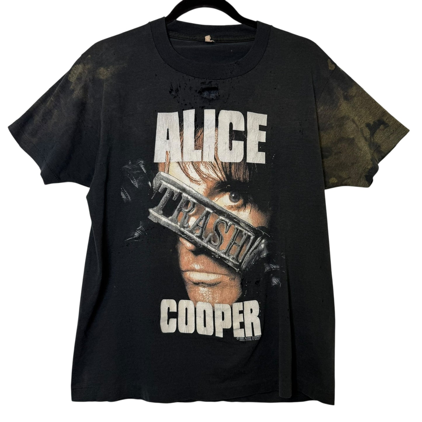 1990 Alice Cooper Toronto Tour T-Shirt Sz L (B2294)