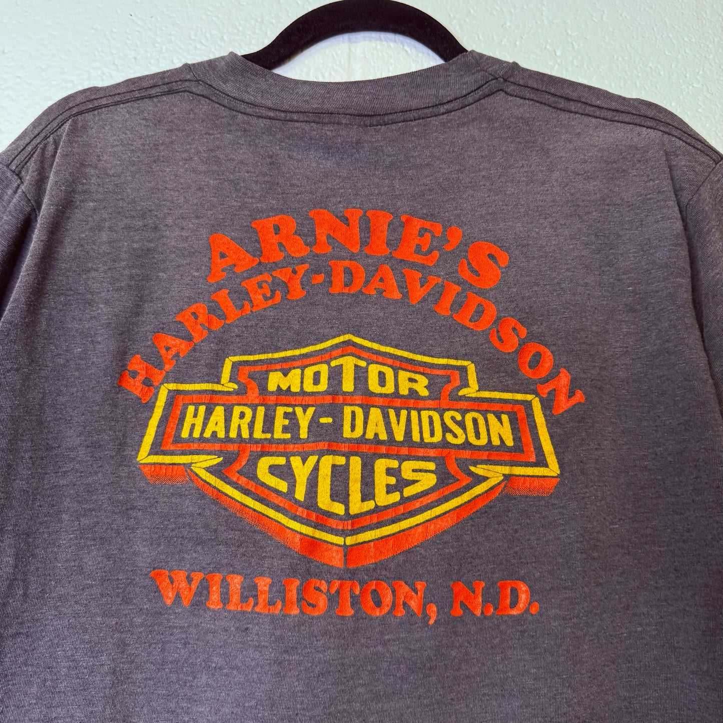 90's Harley Davidson North Dakota Eagle T-Shirt (B1993)