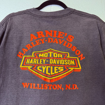 90's Harley Davidson North Dakota Eagle T-Shirt (B1993)