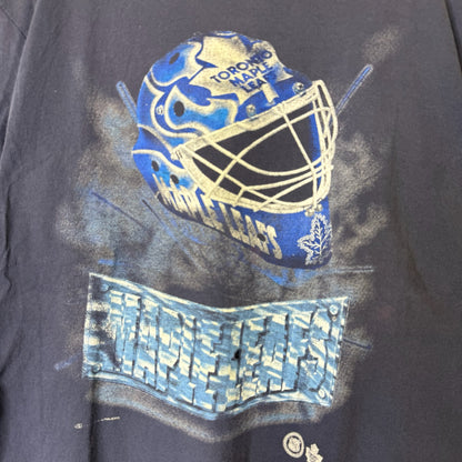 90s Toronto Maple Leafs NHL T-Shirt Sz L (B2407)