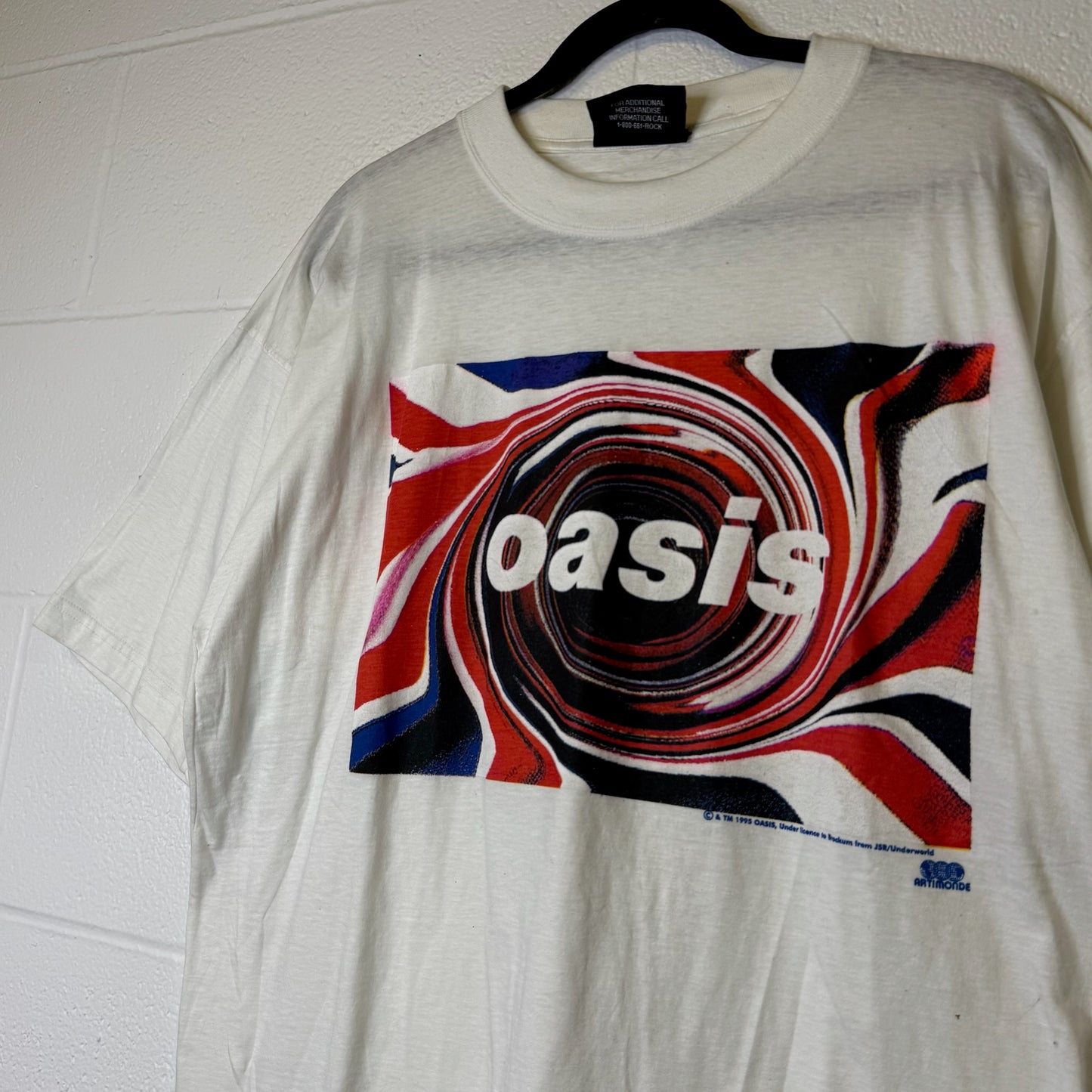 1995 Oasis T-shirt Sz XL