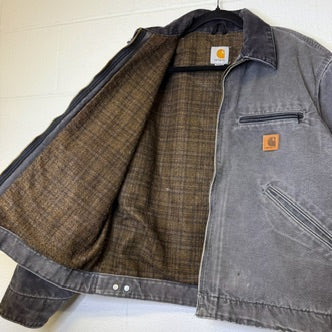 Carhartt Grey Detroit Jacket Sz M (B1956)
