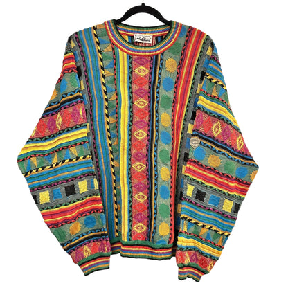 90's Coogi Style by Carlo Colucci Knit Sweater (A7477)