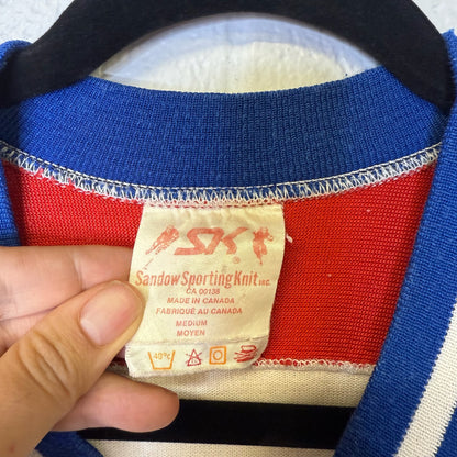 80s Montreal Canadiens Sandow Knit Hockey NHL Jersey Sz M (B1800)